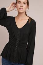 Vanessa Virginia Corseted Knit Top