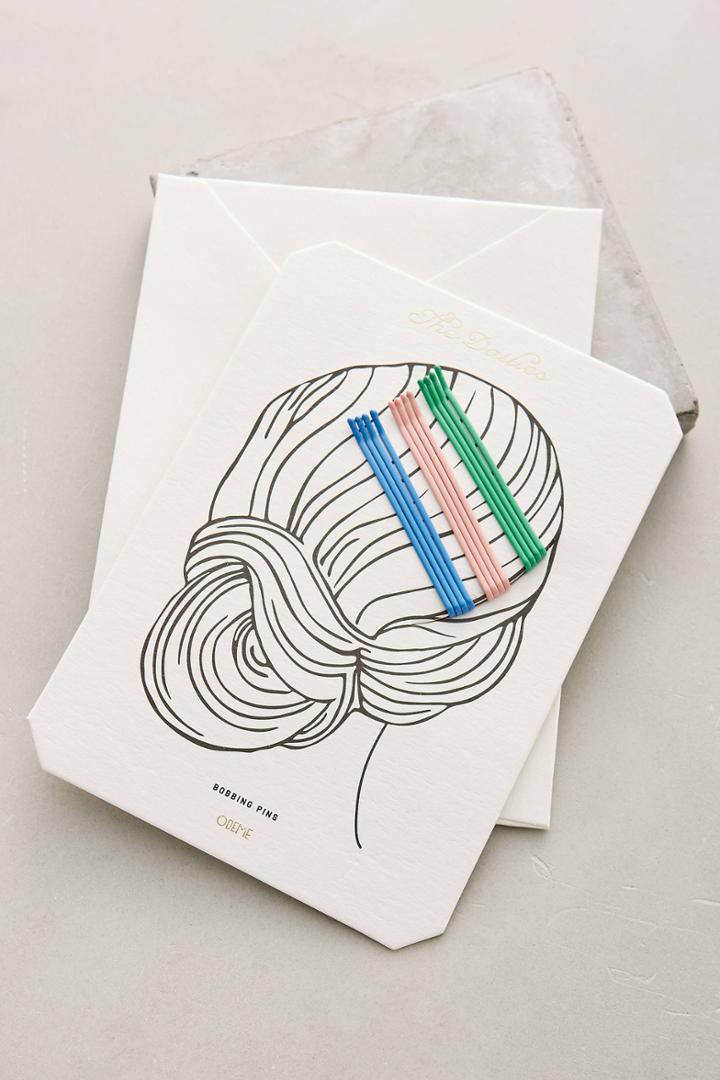 Anthropologie Aileen Bobby Pin Set