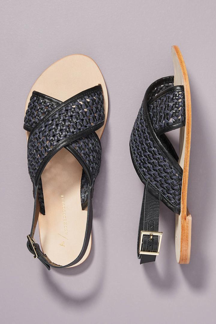 Anthropologie Ezra Criss-cross Sandals