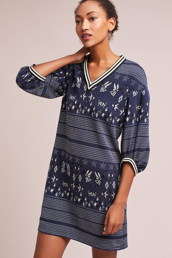 Anna Sui Jacquard Dress