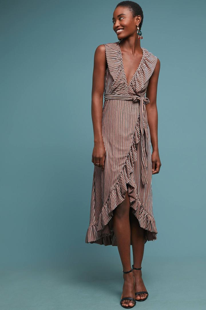 Misa Athena Ruffled Dress