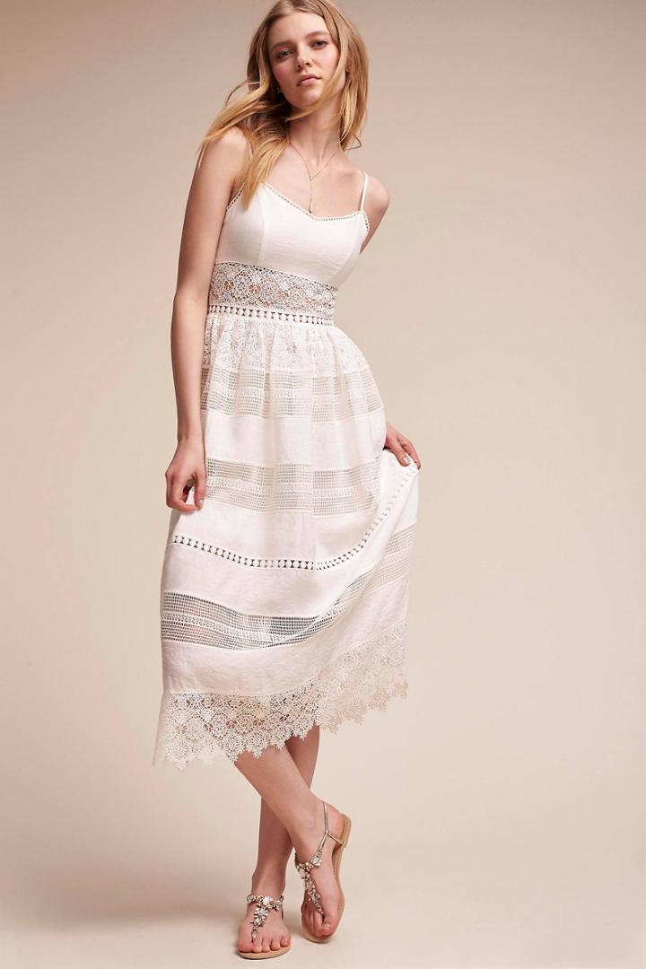 Anthropologie Marigny Wedding Guest Dress
