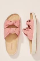 Soludos Pink Knotted Summer Sandals