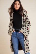 Anthropologie Ash Leopard-printed Cardigan