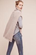 Wol Hide Wool Box Poncho