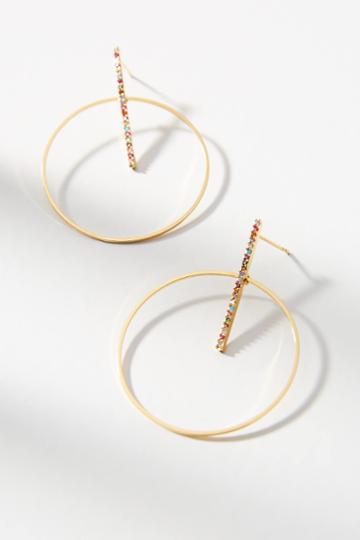 Anthropologie Beatriz Hoop Earrings