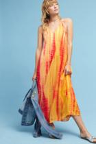 Rinku Dalamal Tie-dyed Silk Maxi Dress