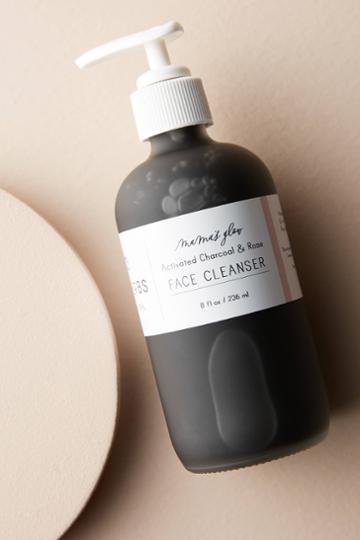 Min-erbs Mama's Glow Activated Charcoal & Rose Face Cleanser U00a0