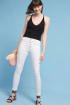 Ag Farrah High-rise Button-up Skinny Jeans