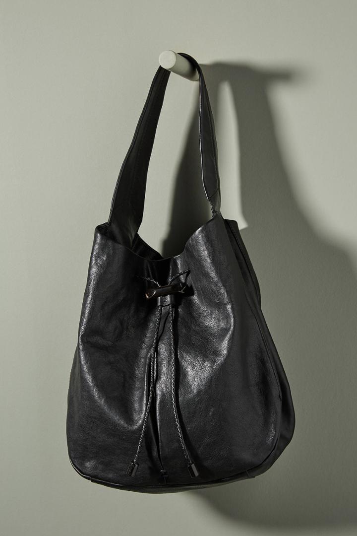 Anthropologie Oxfordshire Drawstring Bag
