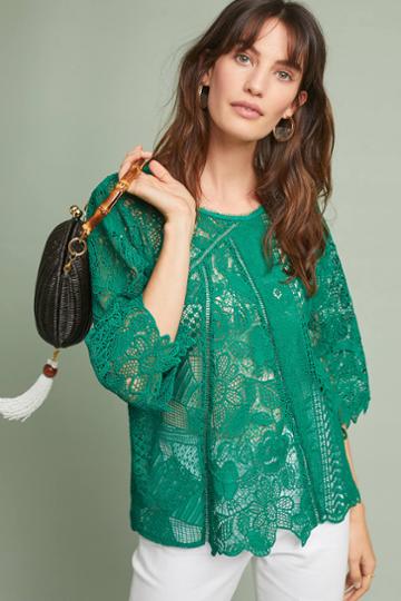 Eri + Ali Galway Lace Blouse