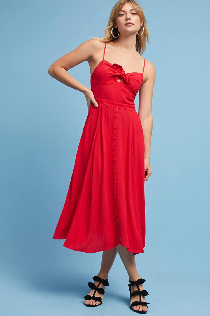 Yumi Kim Desma Tie-front Dress