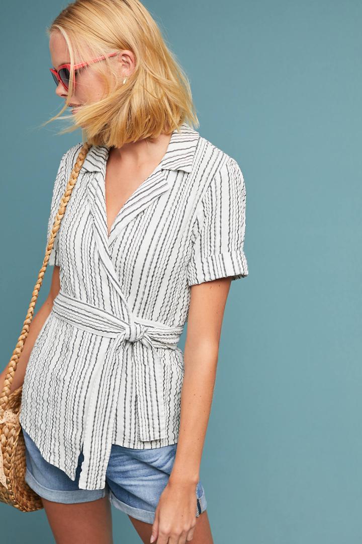 Amadi Matute Wrapped Blouse