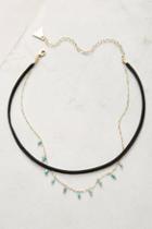 Serefina Suede Layered Choker Necklace