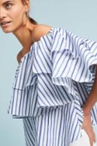 Petersyn Janey Ruffled Off-the-shoulder Top