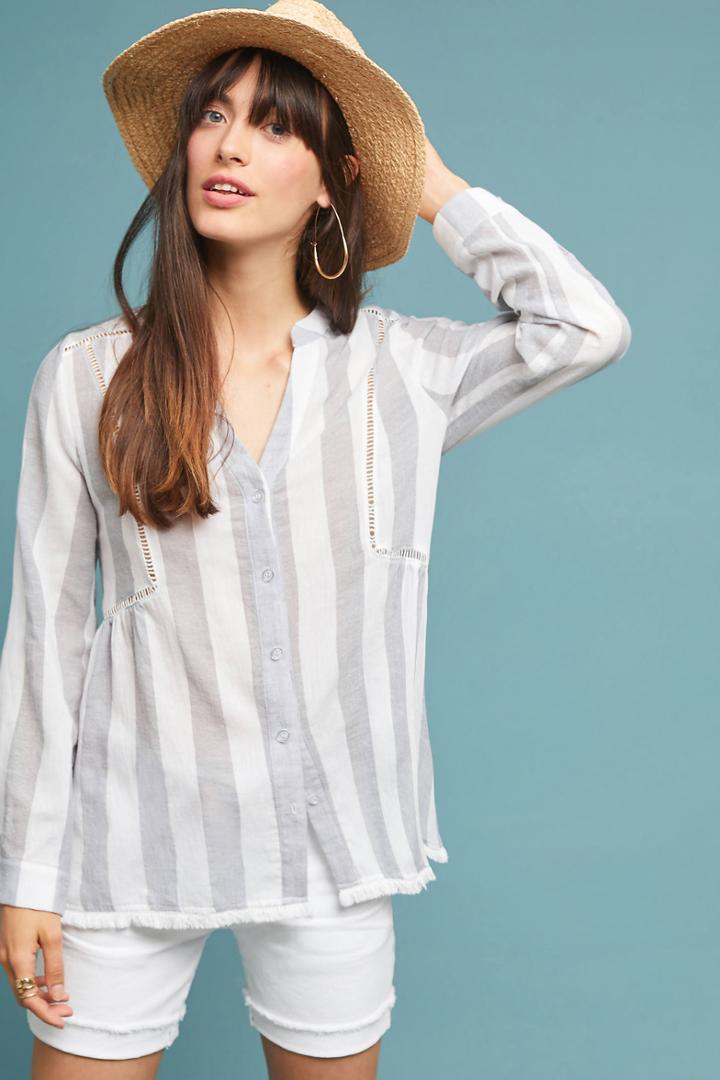 Eri + Ali Caloundra Striped Buttondown