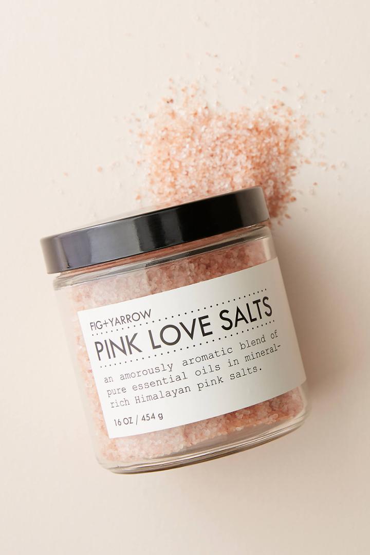 Fig + Yarrow Pink Love Salts