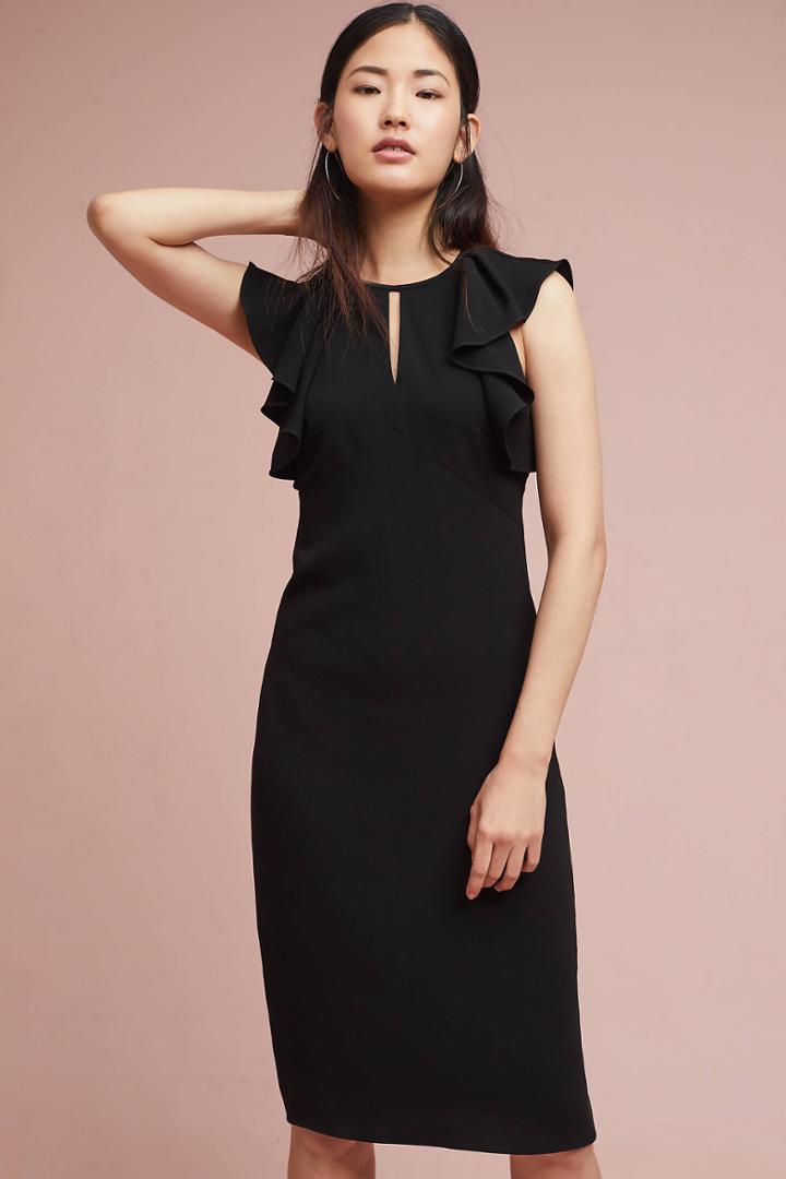 Shoshanna Keyhole Column Dress