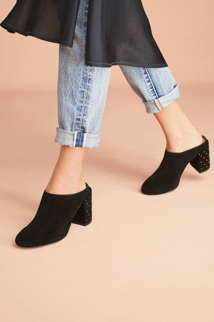 Bettye By Bettye Muller Stately Studded Mules