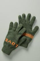 Anthropologie Stitched Love Gloves