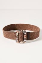 Linea Pelle Laura Woven Waist Belt