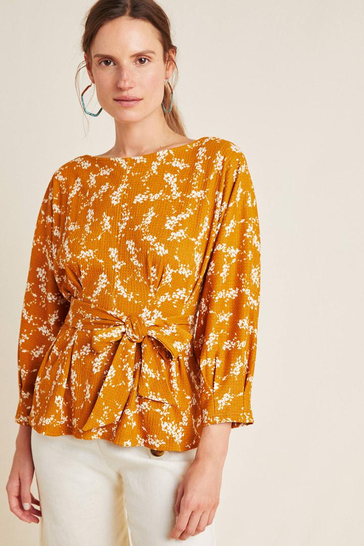 Anthropologie Amber Dolman-sleeved Blouse