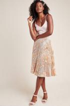 Geisha Designs Aurora A-line Midi Skirt