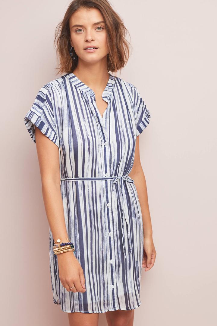 Cloth & Stone Riley Striped Shirtdress