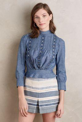 Citizens Of Humanity Josie Chambray Blouse