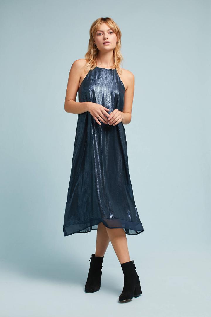 Corey Lynn Calter Sequined Racerback Dress