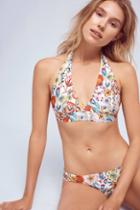 Allihop Triangle Halter Swim Bikini Top