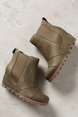Sorel Lea Wedge Chelsea Boots