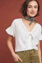 Cloth & Stone Tie-front Blouse
