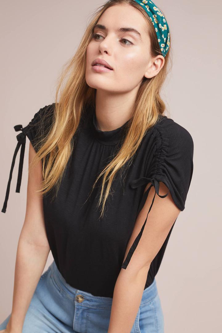 Anthropologie Kali Ruched Top