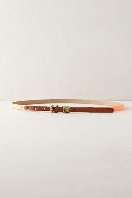 Runged Leather Belt