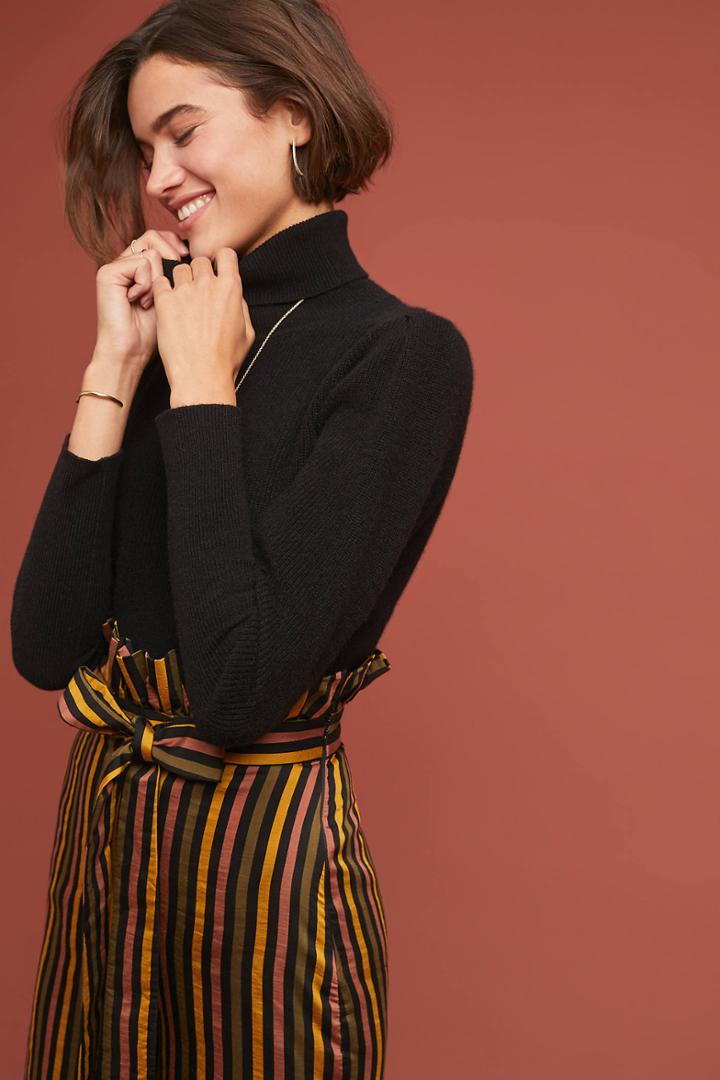 Velvet By Graham & Spencer Babette Cashmere Turtleneck