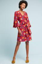 Anupamaa Magpie Silk Wrap Dress