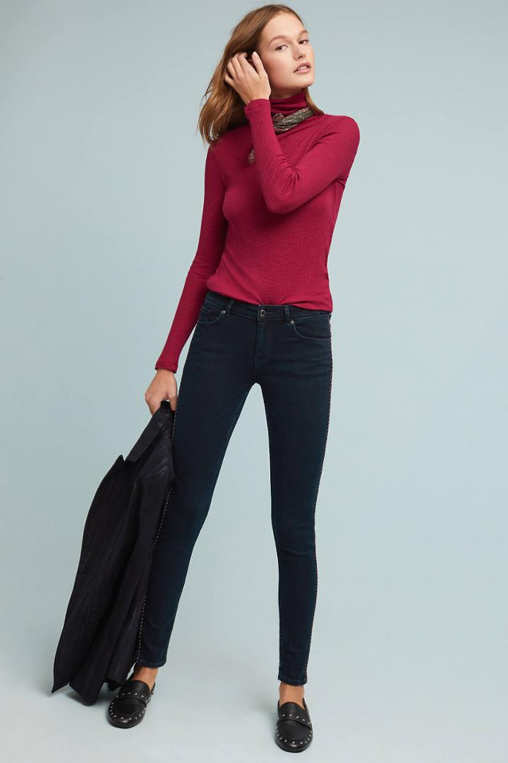 Scotch & Soda La Bohemienne Mid-rise Skinny Jeans