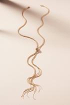 Anthropologie Braided Metallics Necklace