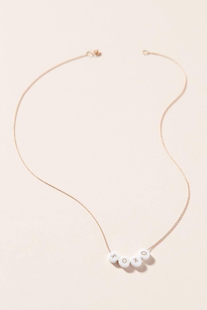 Bbuble Love + Stars Beaded Necklace