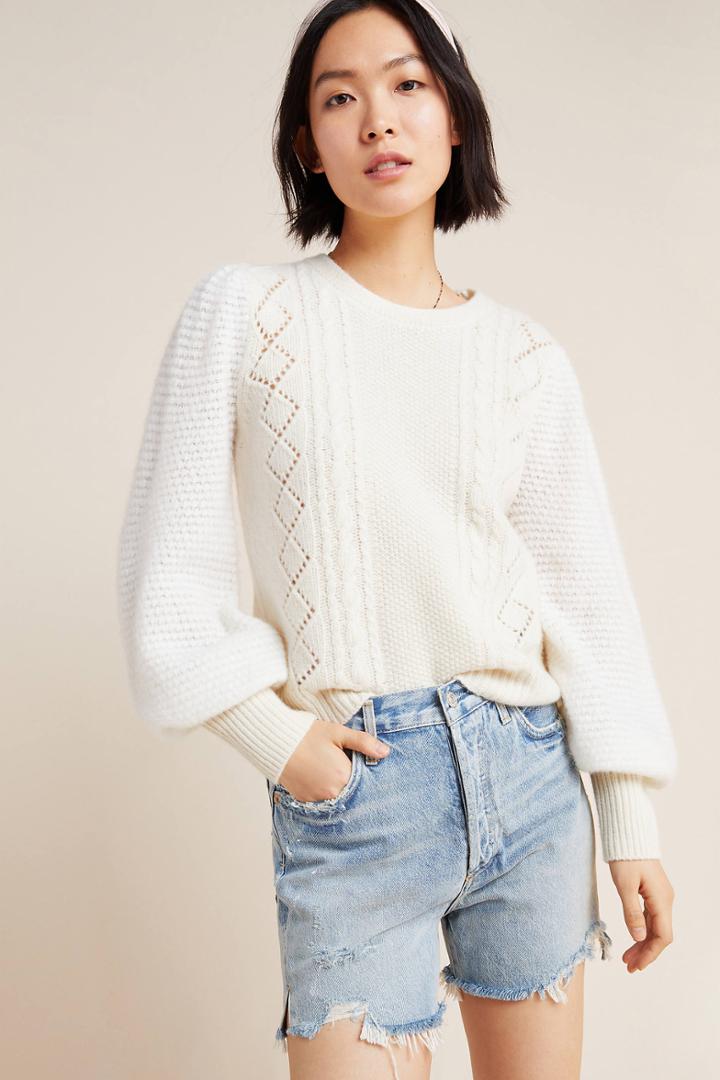 Agolde Dee Ultra High-rise Denim Shorts