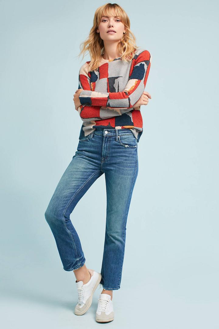Mother The Dutchie High-rise Straight Jeans
