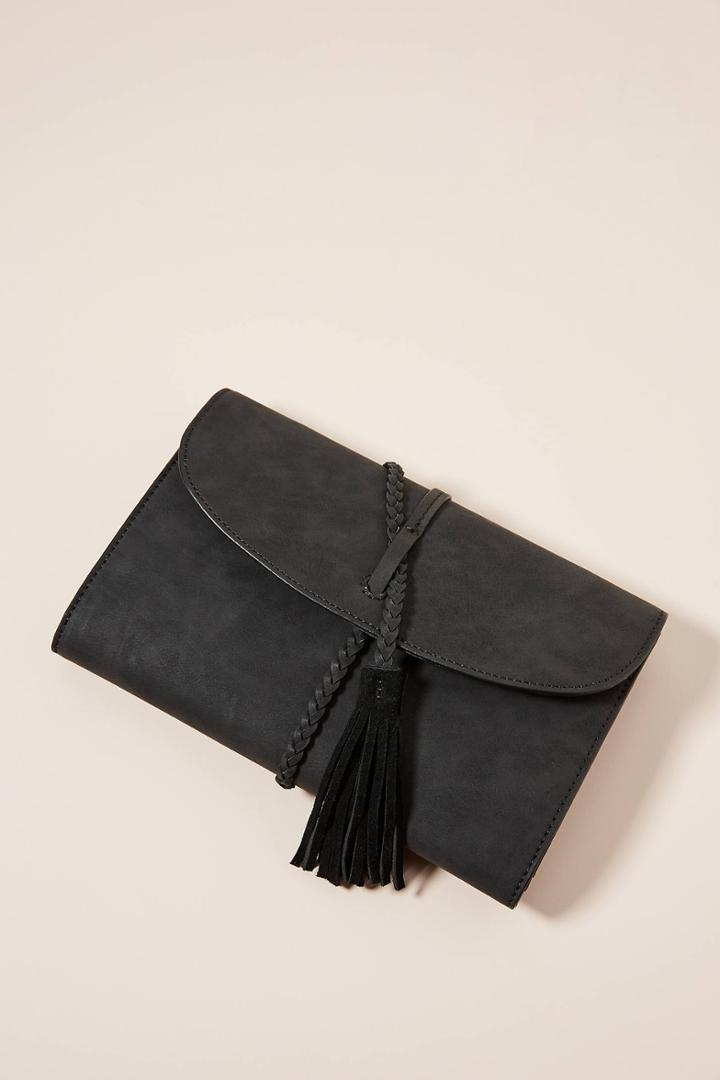 Anthropologie Kristen Braided Clutch