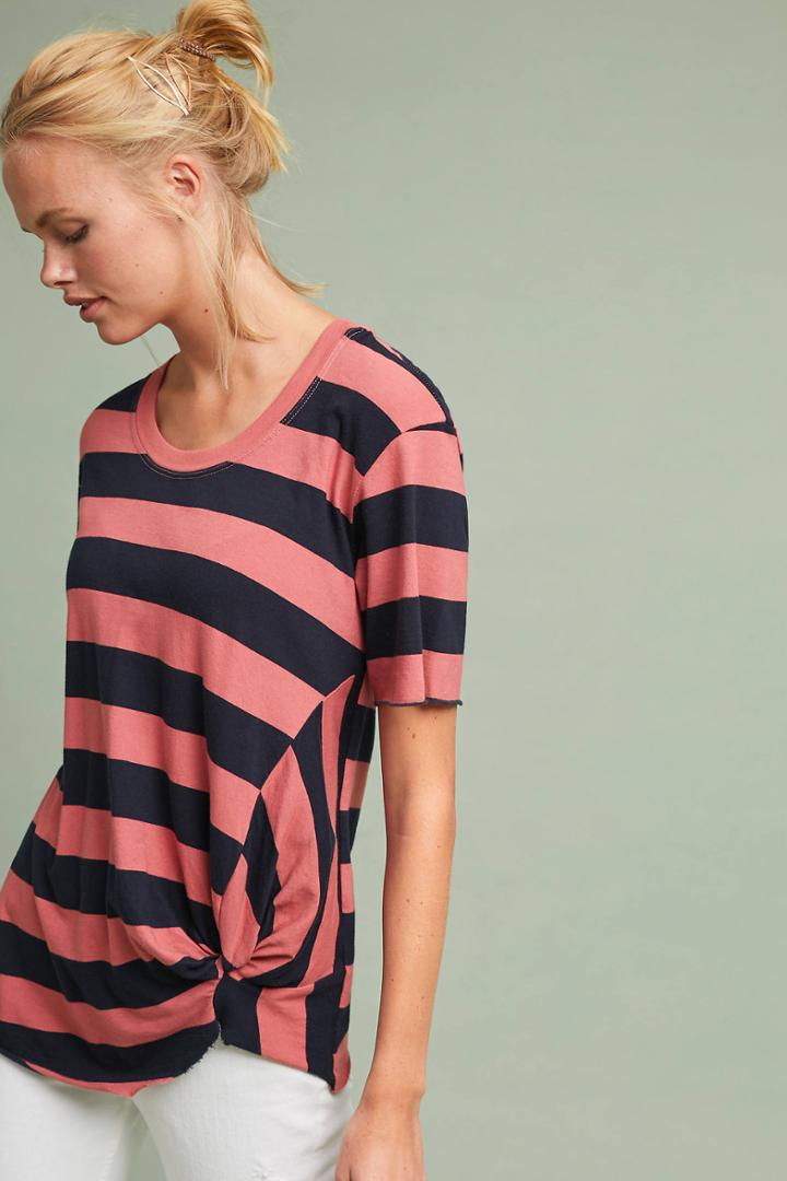 Stateside Knotted Stripe Top