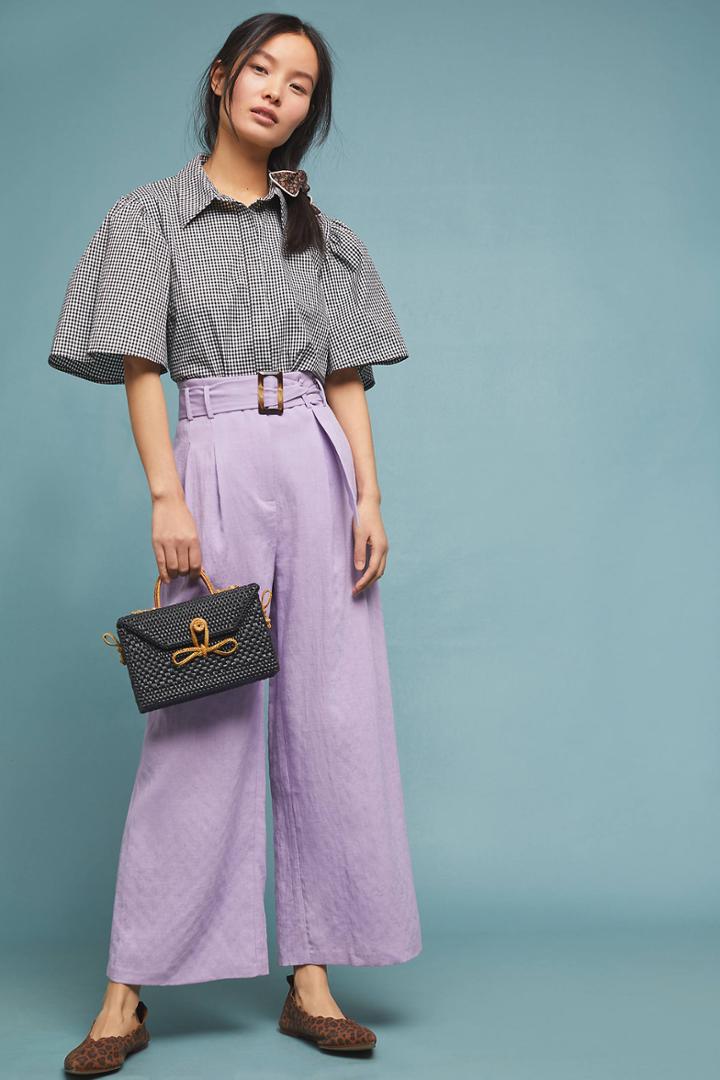 J.o.a. Pleated Wide-leg Pants