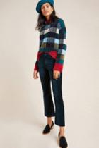 Citizens Of Humanity Demy Cropped Flare Velvet Jeans