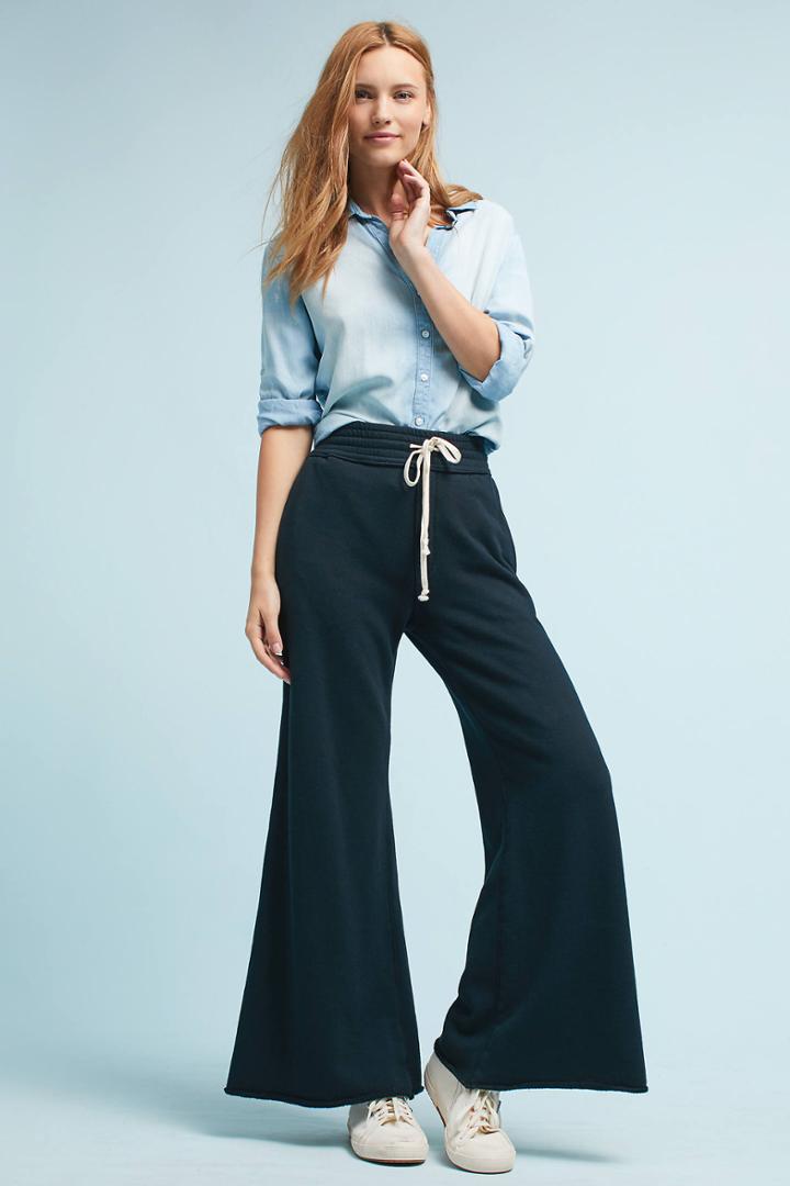 Mother The Lounge Roller Weekender Wide-legs