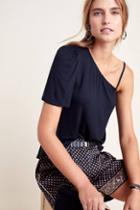 Sunday In Brooklyn Cupro One-shoulder Top