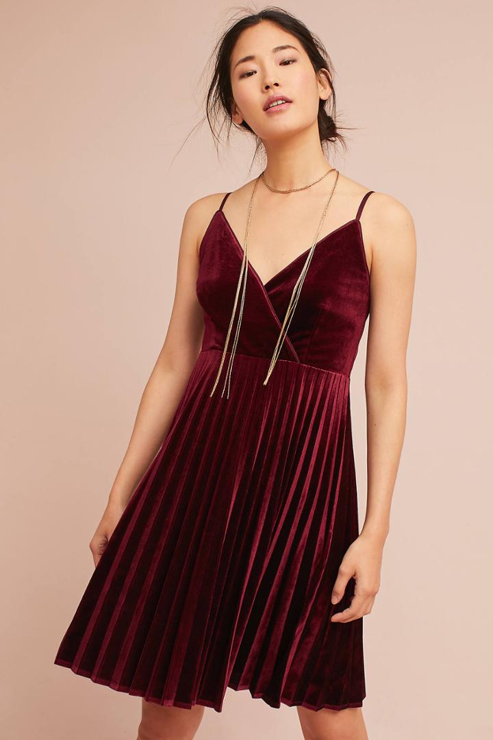 Lucy Paris Verdot Velvet Dress