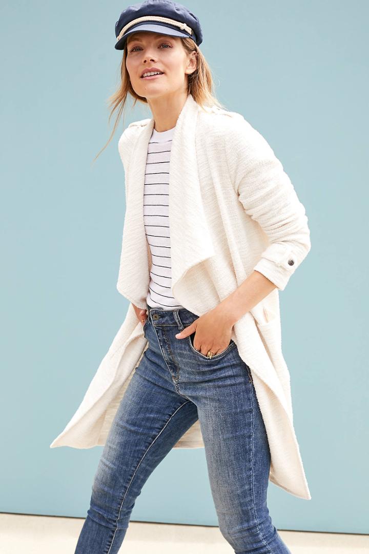 Cupcakes And Cashmere Weekender Trench Coat